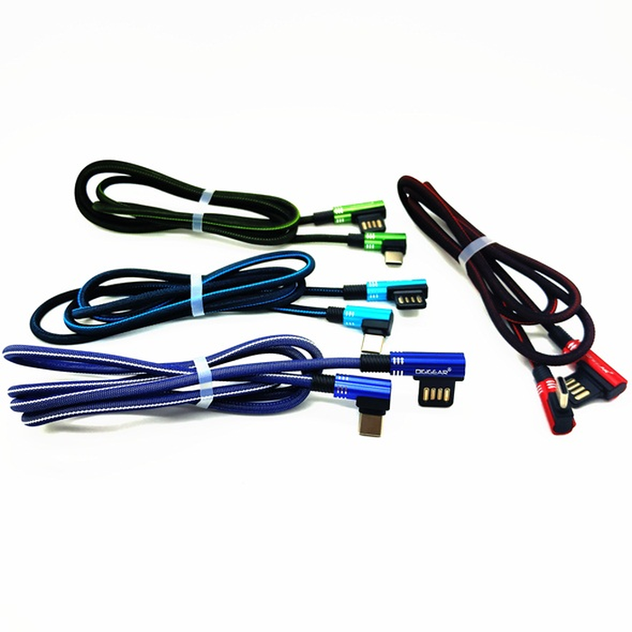 DIGIGEAR Premium Kabel DATA Type C FAST CHARGING 2.4A Gaming L